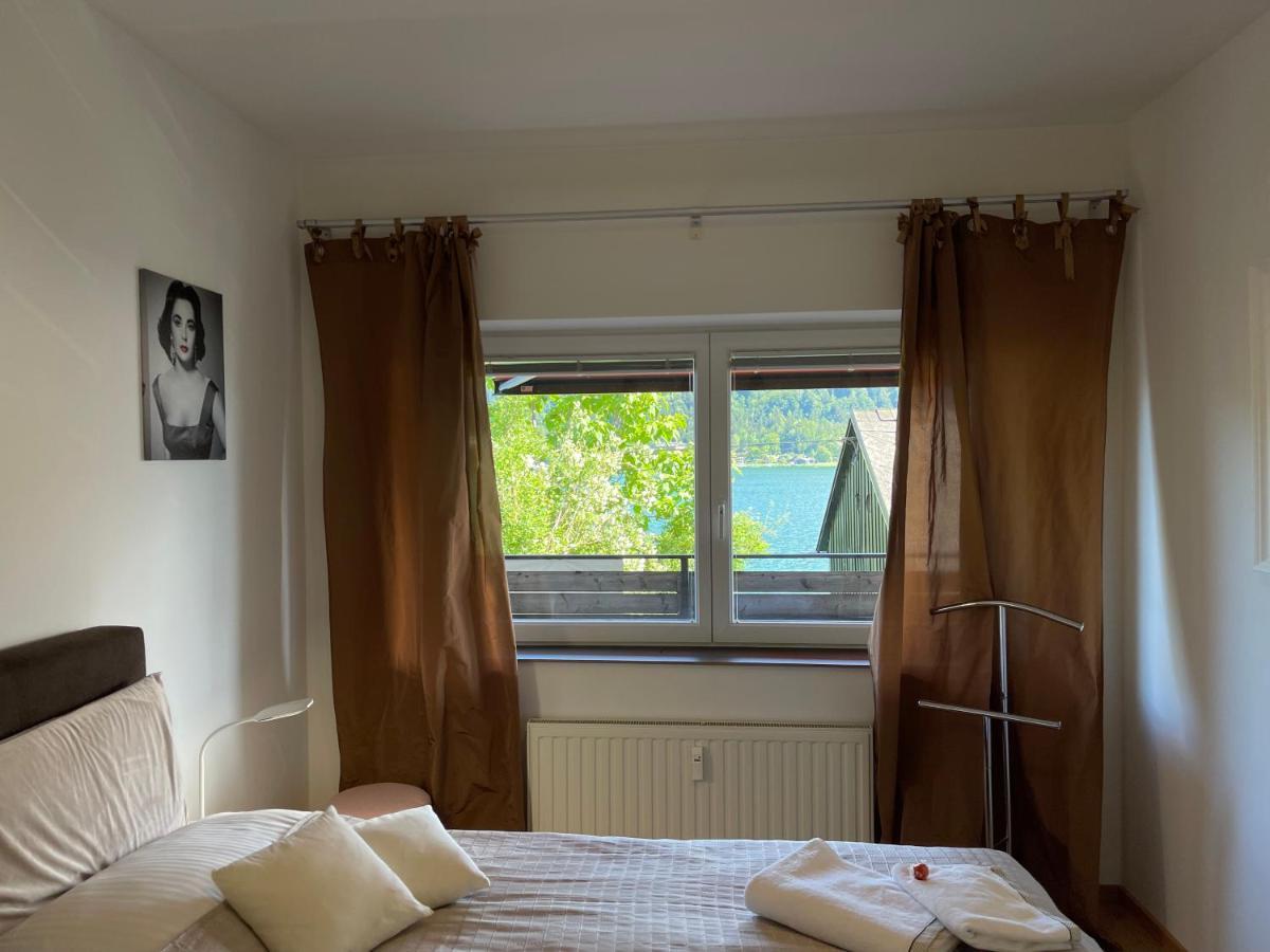 Seewohnung Lucia - Mit Seezugang Annenheim Exterior foto